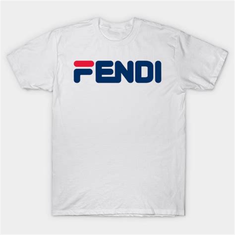 fendi fila maglietta|fila x fendi clothing.